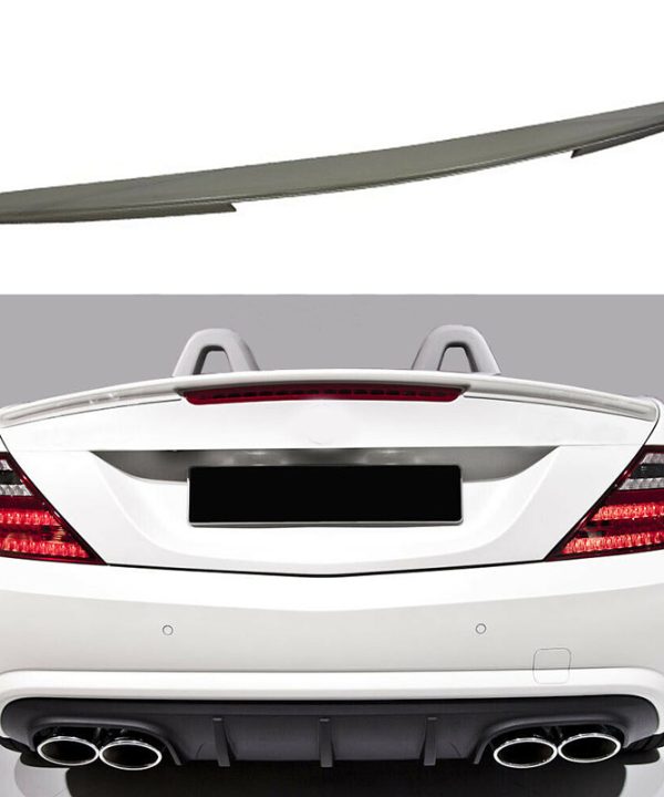 Kimpiris - Αεροτομή Πορτ Παγκάζ Για Mercedes-Benz SLK R172 11-19 Amg Look Lipspoiler Από Abs Πλαστικό