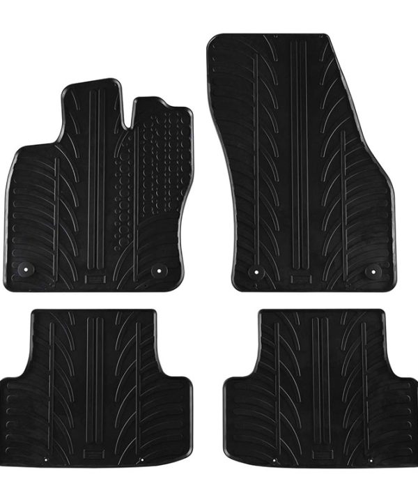 Kimpiris - Πατάκια Αυτοκινήτου Gledring 0313 Seat Ateca 2016- / Cupra Ateca SUV 2016-  Μαύρο 4 Τεμάχια