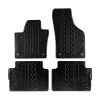 Kimpiris - Πατάκια Αυτοκινήτου Gledring 0072 VW Sharan 2010- / Seat Alhambra 2010- Μαύρο 4 Τεμάχια
