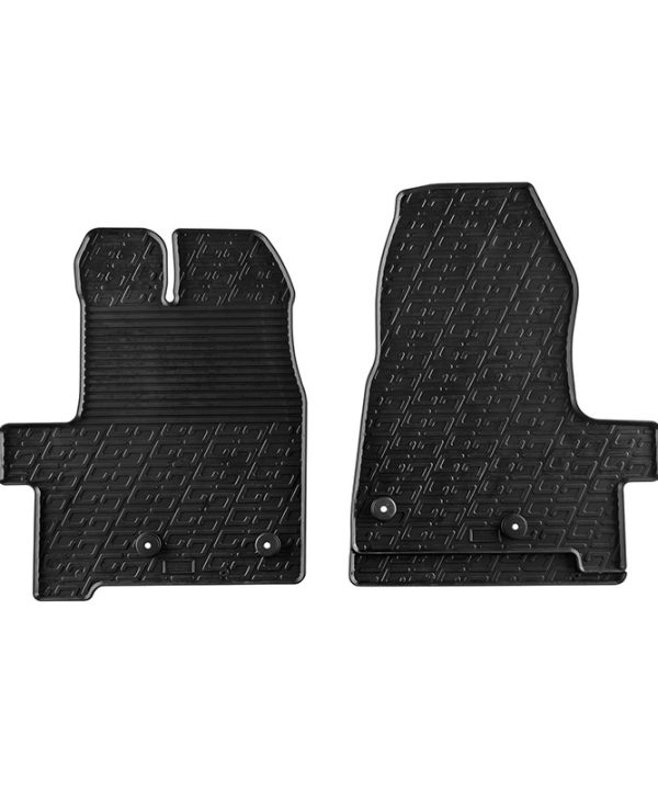 Kimpiris - Πατάκια Αυτοκινήτου Gledring 0559 Ford Transit Custom Kombi Furgon 2016-2017 Μαύρο 2 Τεμάχια
