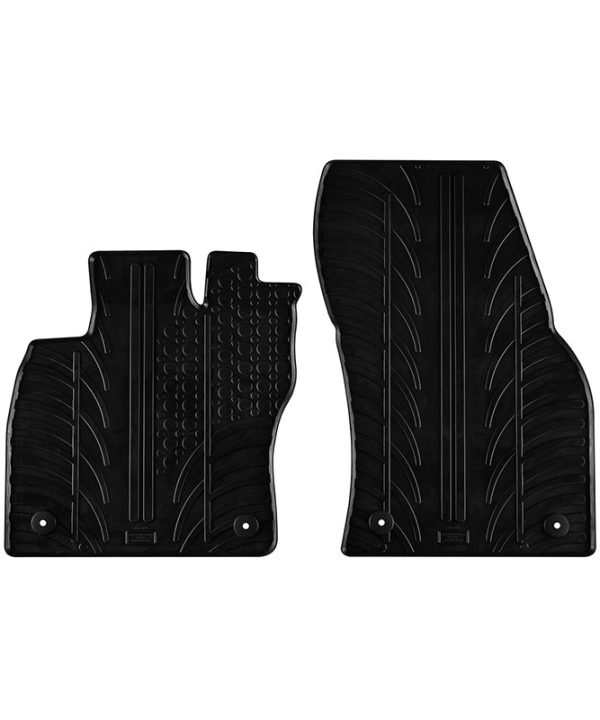 Kimpiris - Πατάκια Αυτοκινήτου Gledring 0658 VW Caddy Cargo Hatchback 2020- Μαύρο 2 Τεμάχια