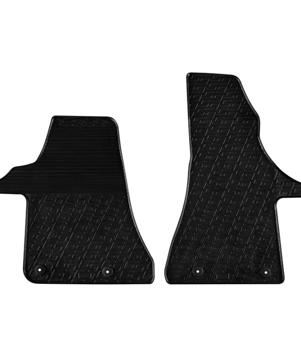 Kimpiris - Πατάκια Αυτοκινήτου Gledring 0904 VW Transporter T6.1 / Multivan 2020- Μαύρο 2 Τεμάχια