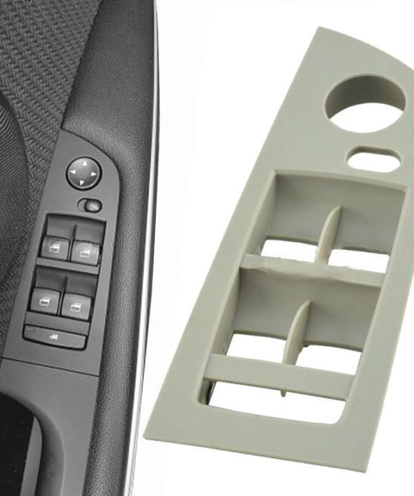 Kimpiris - Πάνελ Διακοπτών Παραθύρων Για Bmw 3 E90 05-11 Εμπρός Αριστερά (οδηγού) Χωρίς Τρύπα Καθρέφτη Γκρι