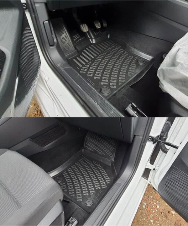 Alternative view of Πατάκια Σκαφάκια 3D Από Λάστιχο TPE Για VW Golf VIII (8) 2019+ Χειροκίνητο Rizline 4 Τεμάχια Μαύρα