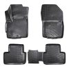 Kimpiris - Πατάκια Σκαφάκια 3D Από Λάστιχο TPE Για Citroen C4 Aircross 2012- / Mitsubishi ASX 2012-2016 Rizline 4 Τεμάχια Μαύρα