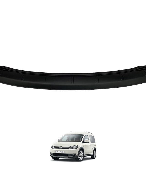 Kimpiris - Προστατευτικό Πίσω Προφυλακτήρα Για VW Caddy 2015-2020 Από Abs Πλαστικό Μαύρο