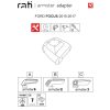 Βάση Τεμπέλη Ειδική Για Ford Focus 15-17 Armster Rati 1 Τεμάχιο - Image 2