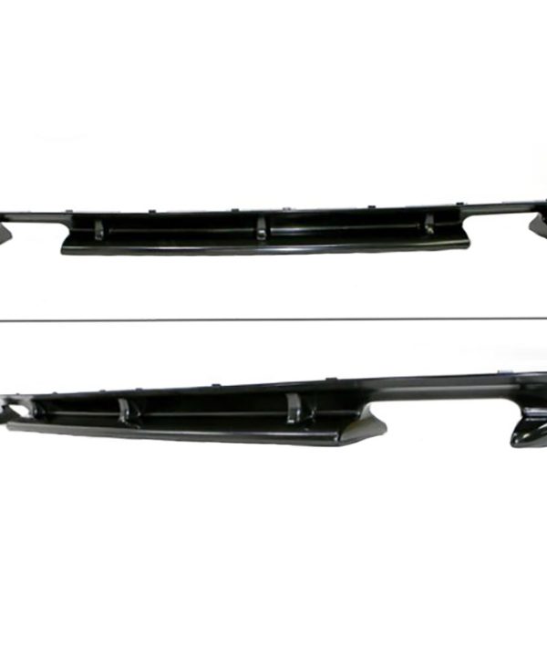 Alternative view of Diffuser Πίσω Προφυλακτήρα Για Bmw 3 E36 90-99 M3 (M3 προφυλακτήρα Μόνο) Με 2 Διπλές Εξατμίσεις Από Abs Πλαστικό 1 Τεμάχιο
