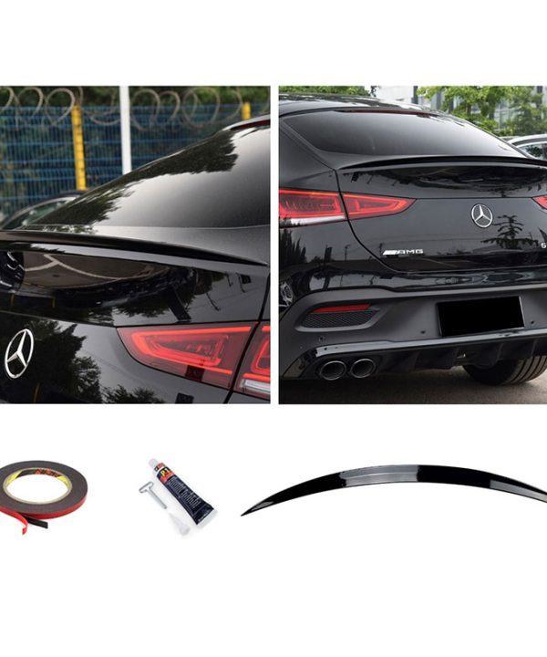 Kimpiris - Αεροτομή Πορτ Παγκάζ Για Mercedes-Benz GLE Coupe C167 19+ Γυαλιστερή Μαύρη Από Abs Πλαστικό
