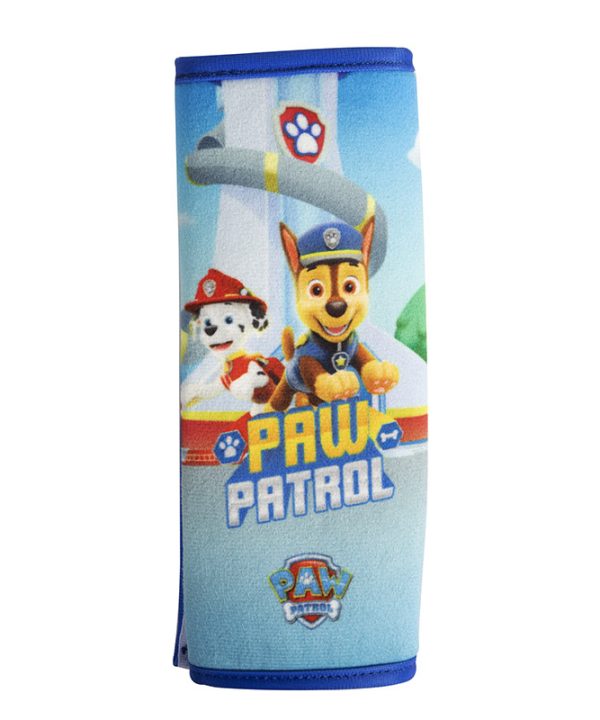 Kimpiris - Μαξιλαράκι Ζώνης Ασφαλείας Paw Patrol Chase-Marshall Βελούδινο Μπλε 1 Τεμάχιο