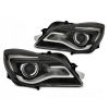Kimpiris - Μπροστινά Φανάρια Set Για Opel Insignia 13-17 Led TRU DRL Μαύρα LPOPB2