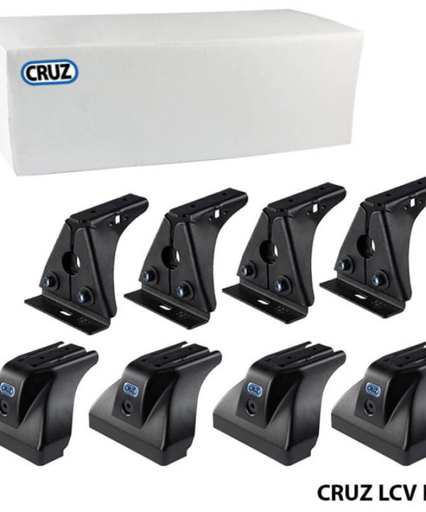 Kimpiris - Πόδια / Άκρα Για Μπάρες & Σχάρες Οροφής CRUZ LCV 934-209 For Fiat Doblo Normal /Maxi 10-15