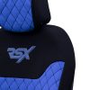 Ημικαλύμματα Μπροστινών Καθισμάτων Otom RSX Sport Ύφασμα Κεντητό Καπιτονέ Μπλε / Μαύρο RSXL-105 2 Τεμάχια - Image 3