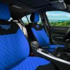 Ημικαλύμματα Μπροστινών Καθισμάτων Otom RSX Sport Ύφασμα Κεντητό Καπιτονέ Μπλε / Μαύρο RSXL-105 2 Τεμάχια - Image 4