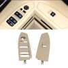 Kimpiris - Πάνελ Διακοπτών Παραθύρων Για Bmw 7 F01 08-15 Εμπρός Αριστερά & Δεξιά Μπεζ 2 Τεμάχια