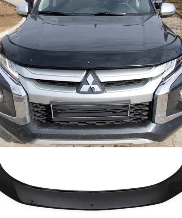 Kimpiris - Ανεμοθραύστης / Αντιανεμικό Καπό Για Mitsubishi L200 2019+ Μαύρο Χρώμα