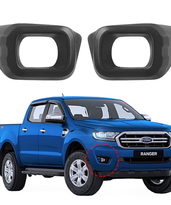 Kimpiris - Καπάκια Προβολέα Εμπρός Πλαινά Για Ford Ranger T8 2019+  Μαύρα Αριστερό & Δεξί 2 Τεμάχια