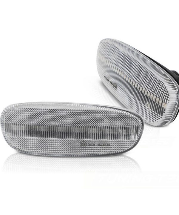 Kimpiris - Πλαϊνά Φλας Φτερού Για Subaru Impreza 93-00  Led Dynamic Άσπρο 2 Τεμάχια