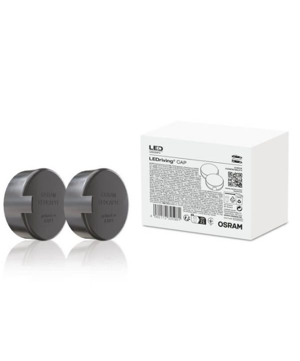 Kimpiris - Καπάκια Λάστιχο Μπροστινών Φαναριών Osram LEDCAP11 Για Τοποθέτηση Led Φ77mm 2 Τεμάχια