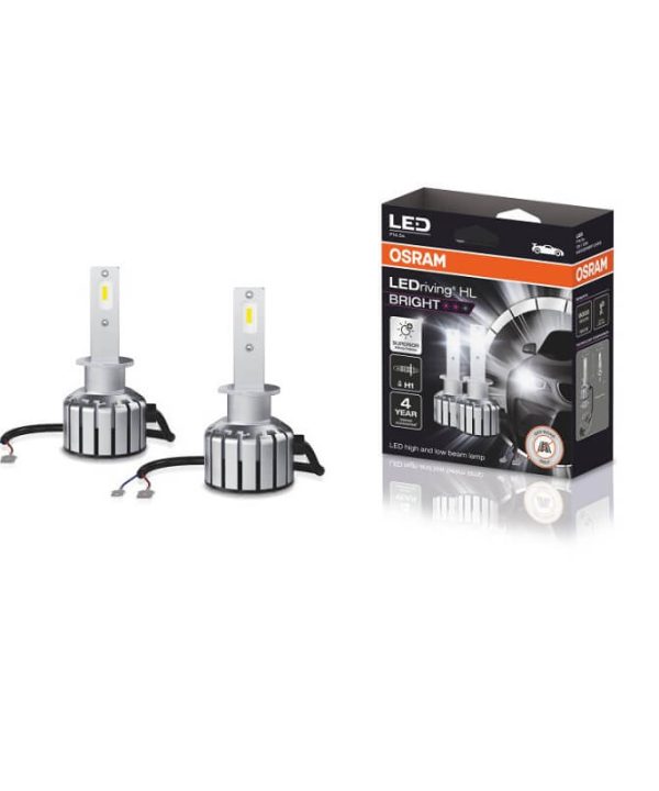Kimpiris - Λάμπες Led H1 Osram 12volt 13watt LEDriving HL Bright ≙  6000k 64150DWBRT-2HFB 2 Τεμάχια