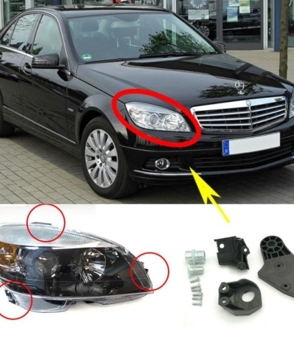 Kimpiris - Βάσεις Επισκευής Δεξιού Φαναριού Για Mercedes-Benz C-Class W204 07-14