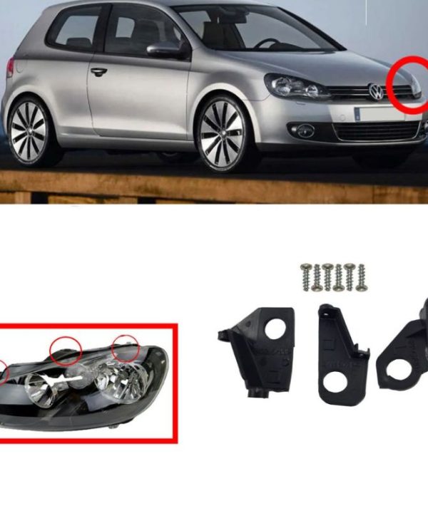 Kimpiris - Βάσεις Επισκευής Αριστερού Φαναριού Για VW Golf VI (6) 08-13