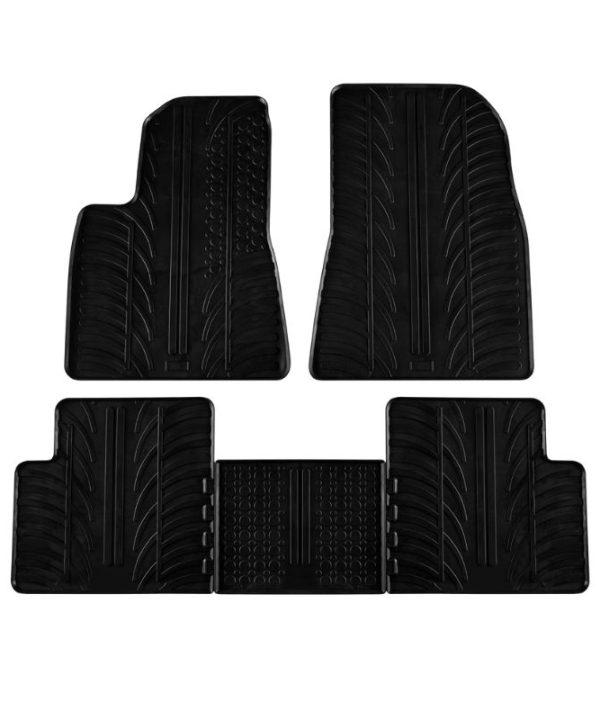 Kimpiris - Πατάκια Αυτοκινήτου Gledring 0643 Tesla Model 3 2017-2020 Hatchback Αυτόματο Μαύρο 5 Τεμάχια