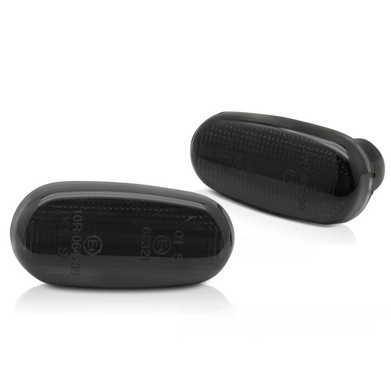 Kimpiris - Πλαϊνά Φλας Φτερού Για Alfa Romeo Mito / 147 00-04 Smoke Led Dynamic 2 Τεμάχια