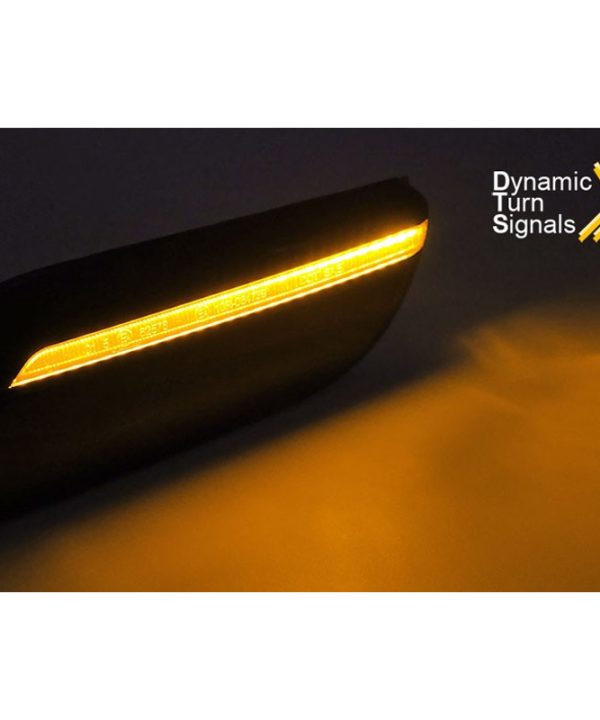 Alternative view of Πλαϊνά Φλας Φτερού Για Mini Cooper F55/ F56/ F57 2021- Dynamic Led Smoke 2Τεμάχια