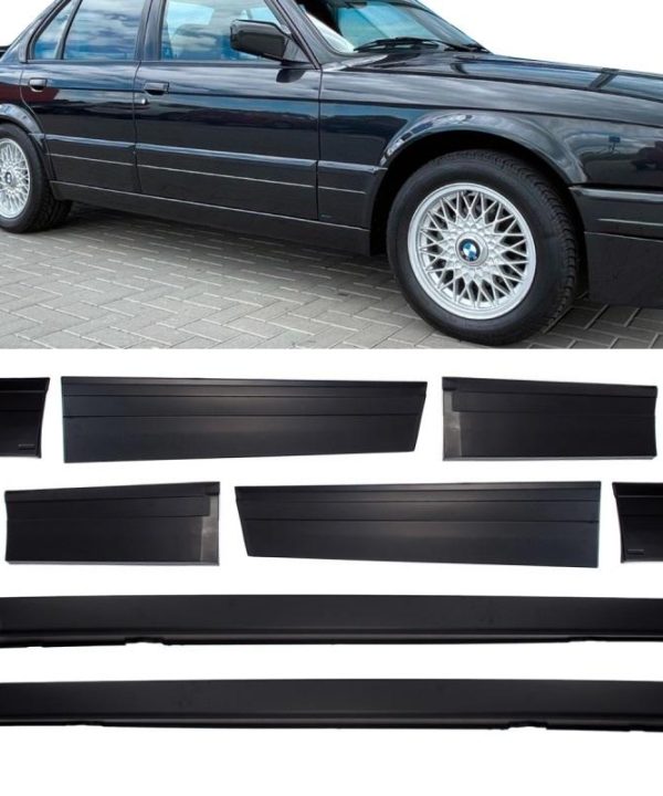 Kimpiris - Πλαινά Μασπιέ & Τριμ Πόρτας Σετ Για Bmw 3 E30 82-94 4D M-Technik 2 Από Abs Πλαστικό 10 Τεμάχια
