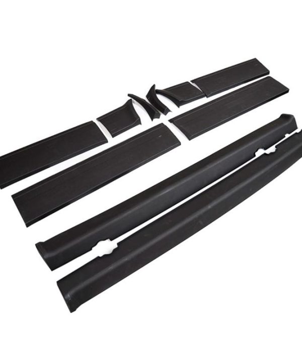 Alternative view of Πλαινά Μασπιέ & Τριμ Πόρτας Σετ Για Bmw 3 E30 82-94 4D M-Technik 2 Από Abs Πλαστικό 10 Τεμάχια