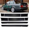 Πλαινά Μασπιέ & Τριμ Πόρτας Σετ Για Bmw 3 E30 82-94 2D M-Technik 2 Από Abs Πλαστικό 8 Τεμάχια - Image 2
