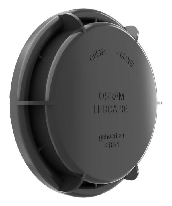 Alternative view of Καπάκια Μπροστινών Φαναριών Osram LEDCAP08 Για Τοποθέτηση H7 Led Φ120mm 2 Τεμάχια