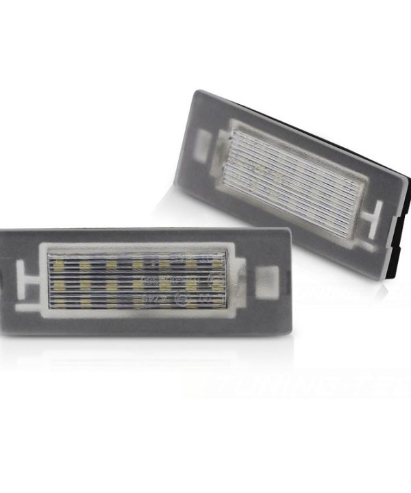 Kimpiris - Led Φαναράκια Πινακίδας Για Fiat Panda MK2 03-12 / Fiat Panda MK3 11- Ζευγάρι 2 Τεμάχια