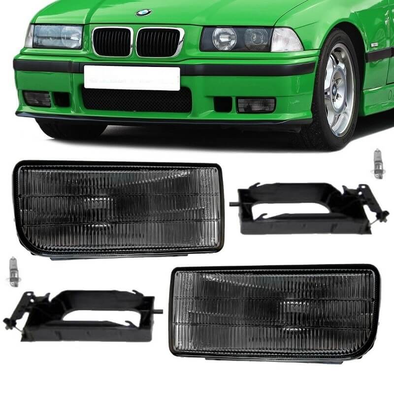 Kimpiris - Προβολείς Ομίχλης Για Bmw 3 E36 90-98 Smoke "Retro Look" 2 Τεμάχια