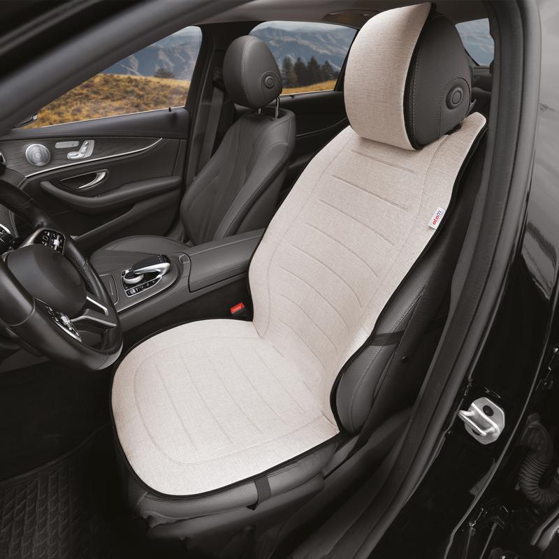 Πλατοκάθισμα Αυτοκινήτου Otom "Premium Linen" Από Λινό Ύφασμα Μπεζ CFLN-103 1 Τεμάχιο - Image 3
