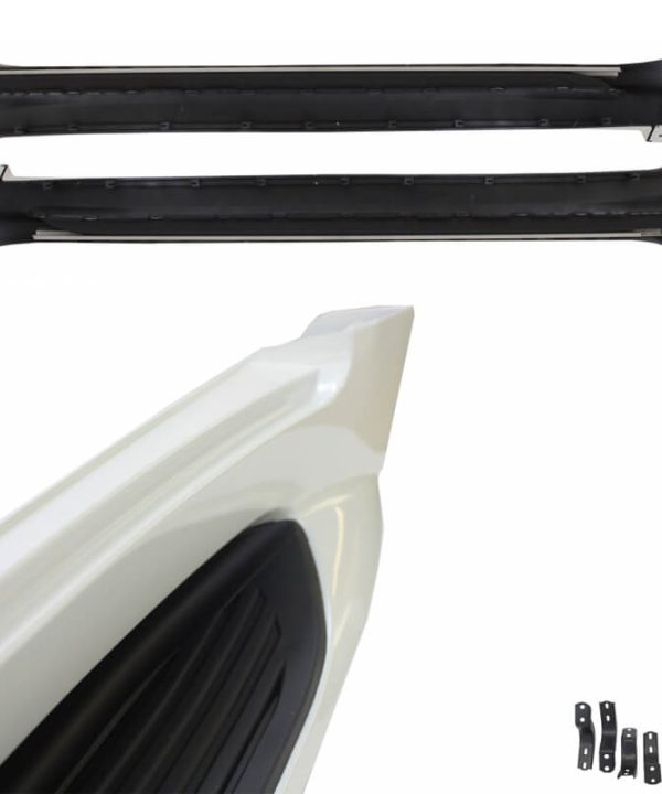 Alternative view of Πλαινά Σκαλοπάτια Για Toyota Land Cruiser Prado FJ200 2015+ Facelift Oem Look Άσπρα 2 Τεμάχια