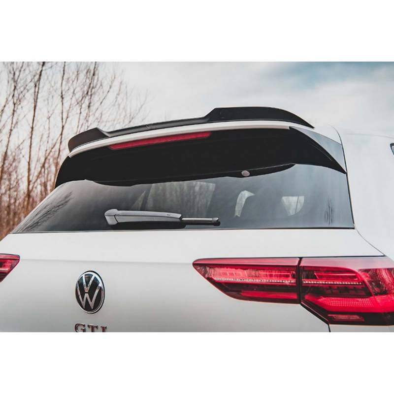 Αεροτομή Οροφής Πρόσθετο Για VW Golf VIII (8) 20+ GTI & R-Line Έκδοση Glossy Black V.2 Από Abs Πλαστικό - Image 4