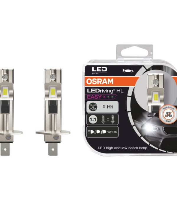 Kimpiris - Λάμπες Led H1 Osram LEDriving HL Easy 12Volt 9Watt 1100lm 6500k 2 Τεμάχια