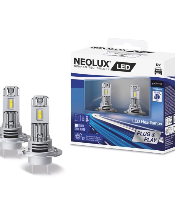 Kimpiris - Λάμπες Led H7/H18 ΡΧ26D Neolux By Osram 12V 12W 6500k 2 Τεμάχια