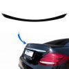 Kimpiris - Αεροτομή Πορτ Παγκάζ Για Mercedes-Benz E-Class W213 16+ Abs Πλαστικό Γυαλιστερή Μαύρη