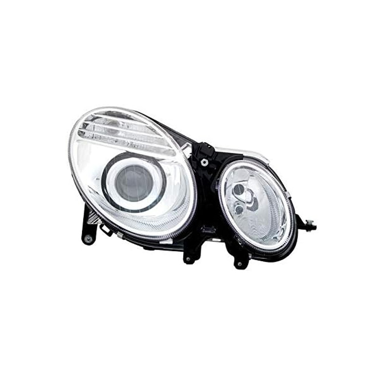 Kimpiris - Φανάρι Μπροστινό Δεξί Για Mercedes-Benz E-Class W211 06-09 Χρωμίου Facelift H7/H7 Με Μοτέρ TYC