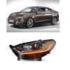 Kimpiris - Μπροστινά Φανάρια Set Για Ford Mondeo mk5 13-16 DRL Chrome H7/Led Με Φλας Dynamic Carner