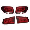 Πισινά Φανάρια Set Για Mercedes-Benz GLC C253/X253 Pre-Face To Facelift Look Full Led Bar Carner - Image 3