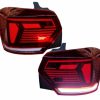 Πισινά Φανάρια Set Για Vw Polo AW 2018+ Led R-Line Look Red/Crystal - Image 3