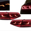 Kimpiris - Πισινά Φανάρια Set Για VW Passat B8 3G (2015-2019) Limousine Sequential Dynamic Φλας B8.5 Design Red/Crystal