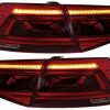 Πισινά Φανάρια Set Για VW Passat B8 3G (2015-2019) Limousine Sequential Dynamic Φλας B8.5 Design Red/Crystal - Image 3