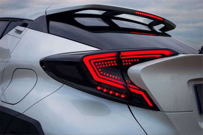 Πισινά Φανάρια Set Για Toyota C-HR 2016-2019 Full Led Bar / Dynamic Φλας Black - Image 3