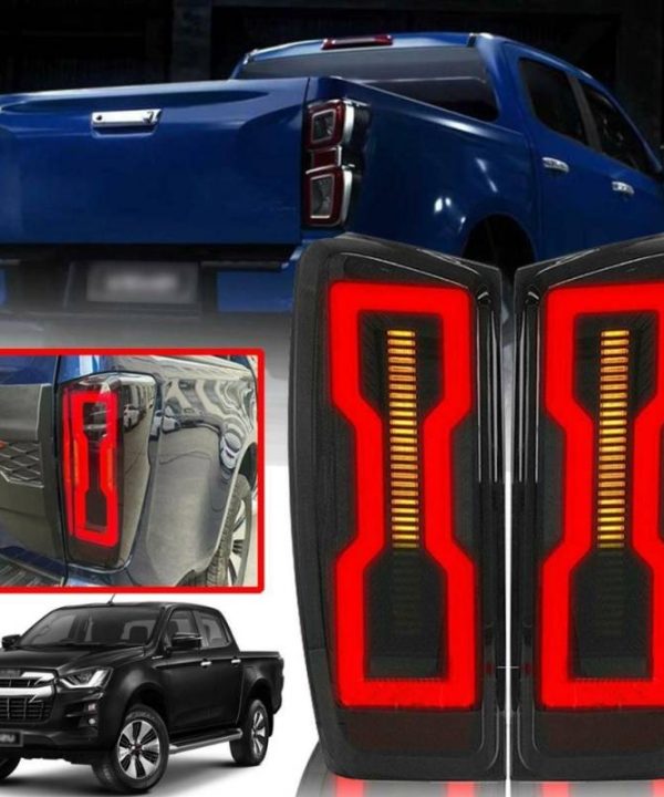 Alternative view of Πισινά Φανάρια Set Για Isuzu D-Max 2020+ Led Bar Black