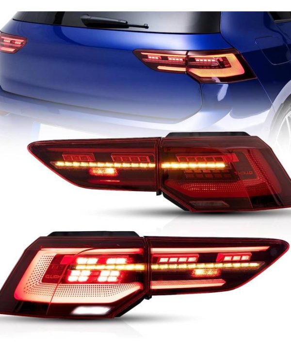 Kimpiris - Πισινά Φανάρια Set Για Vw Golf VIII (8) 19+ iQ Light Led Bar Dynamic